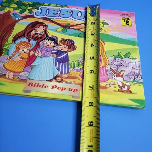 Adorable Christian Kids Bible Pop Up Jesus Childrens Story Book - Picture 15 of 15